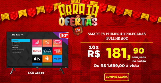 Arraia ofertas mobile