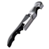 Abridor de Garrafas Clink em Metal Preto/Prata