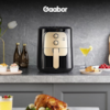 Air Fryer Fritadeira Elétrica 5,5l 1400w Preto/Dourado GAABOR