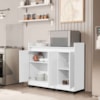 Aparador Buffet 3 Portas Real Branco Luxo Móveis Primus