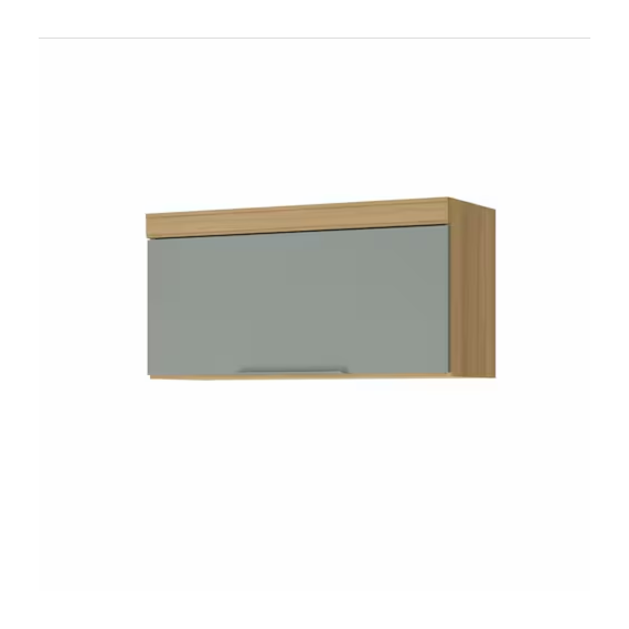Armário Aéreo 1 Porta Marquesa 80cm Nature 