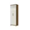 Armário Multiuso Aramóveis 2 Portas Atacama/Off White