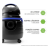 Aspirador De Água E Pó 1500w 20l Pas80 Cor Preto Philco