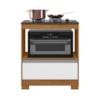 Balcão Para Cooktop NT3110 Freijó Trend/Branco Notável