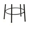 Banqueta 60cm Roma Metalnew Preta