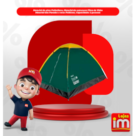 Barraca Camping 4 Pessoas Iglu Verde