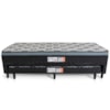 Base Box Hellen Aspen Ortopedico D28 88x41 Preto/Cinza