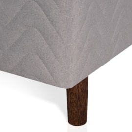 Base Cama Box Casal 158x26cm Sommier Bordado Hellen