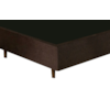 Base Cama Box Gazin 138 x 27 Suede Liso Marrom
