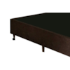 Base Cama Box Gazin 138 x 27 Suede Liso Marrom