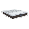 Base Cama Box Gazin 138 x 27 Suede Liso Marrom