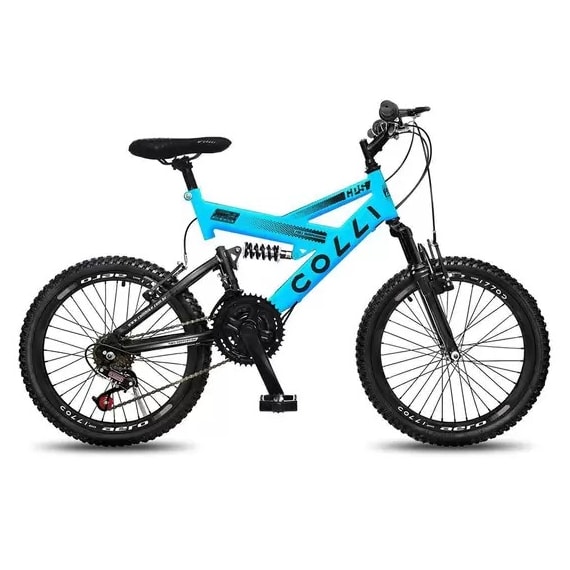 Bicicleta Aro 20 21 Marchas Freio V-Brake 310/68 GPS Colli