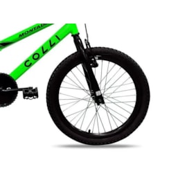 Bicicleta Aro 20 Montadinha 309/03 Verde Neon Colli