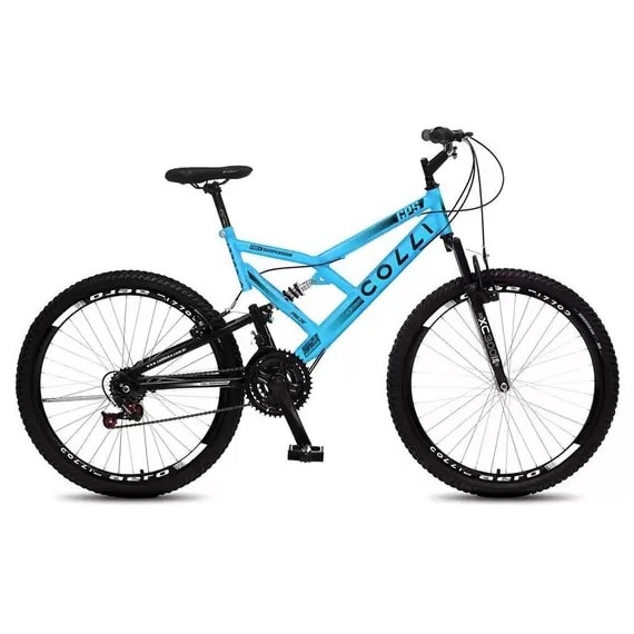 Bicicleta Aro 26 Aero 21 Marchas Freios V-Brake 148/68 Gps Colli 