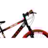 Bicicleta Aro 26 Grau 250/81 Preto fosco/Vermelho Colli