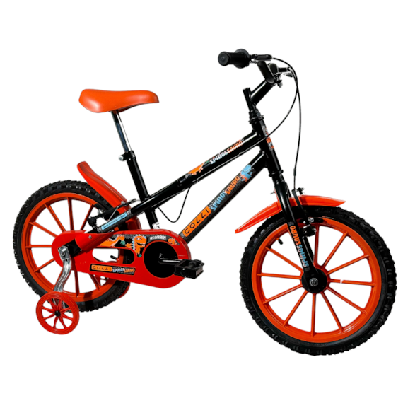 Bicicleta Colli Spinossauro Aventuras Aro 16 1112D Preto