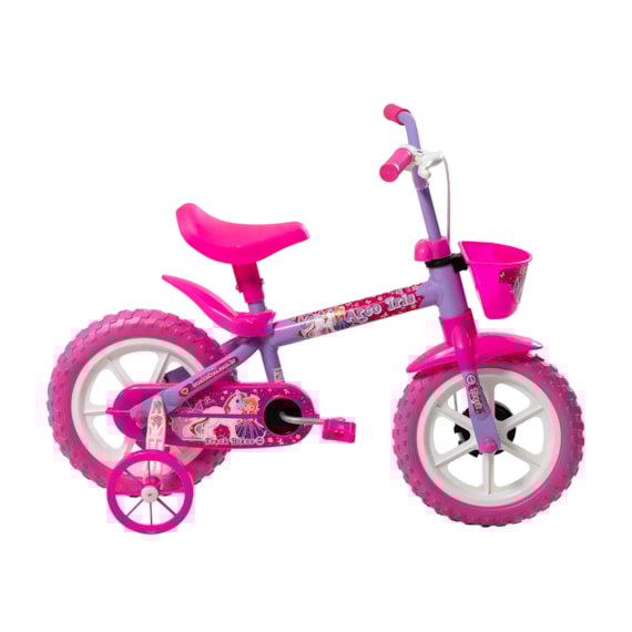 Bicicleta Infantil Aro 12 TK3 Lilás Track
