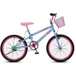 Bicicleta Infantil Aro 20 Com Cestinha July