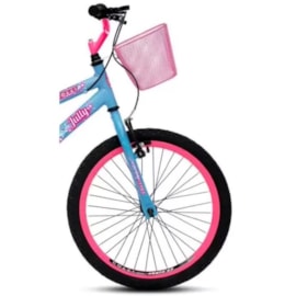 Bicicleta Infantil Aro 20 Com Cestinha July