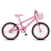 Bicicleta Infantil Aro 20 Com Cestinha July