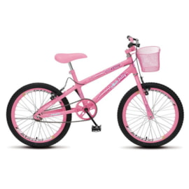 Bicicleta Infantil Aro 20 Com Cestinha July