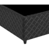 BOX GAZIN SOMMIE 79 X 27 BLACK CM BORDADO