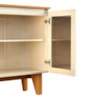 Buffet Krypton 4 Portas Com Led Off White/Nature