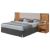 Cabeceira Calitan 1.60 Tec Corano BG Amêndoa Clean Lopas