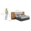 Cabeceira Calitan 1.60 Tec Corano BG Amêndoa Clean Lopas