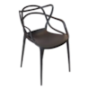 Cadeira  Berrini PP Preto Tiffany