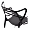 Cadeira  Berrini PP Preto Tiffany