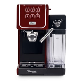 Cafeteira Espresso PrimaLatte Touch Red 127V Oster