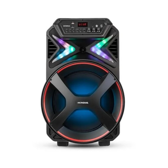 Caixa Amplificada Connect Lights Plus Cm-700 Preto Mondial