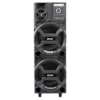 Caixa de Som Amplificada 1400W RMS LED Bivolt Preto 1402  Amvox