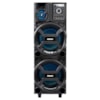 Caixa de Som Amplificada 1400W RMS LED Bivolt Preto 1402  Amvox