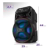 Caixa De Som Amplificada Bluetooth 250w Cm250  Mondial