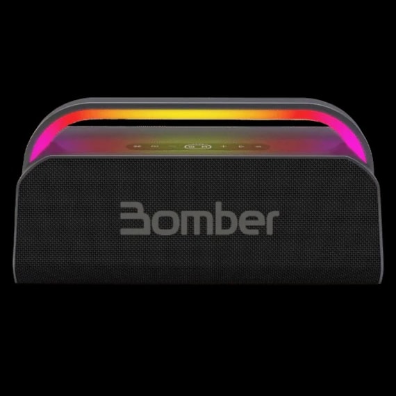 Caixa de Som Bomber Modelo Bomberbass Plus Preto