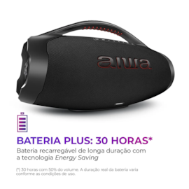 Caixa de Som Boombox AWS BBS -01-B Aiwa