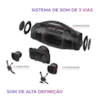 Caixa de Som Boombox AWS BBS -01-B Aiwa