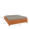 Cama Box Casal Mônaco Tcil Móveis Cinamomo