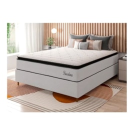 Cama Box Colchão Casal 138x26 Barcelona Hellen