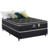 Cama Box Colchão Casal 138x32 Pérola Negra Preto