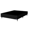 Cama Box Colchão Casal 138x32 Pérola Negra Preto