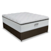 Cama Box Colchão Casal Gazin 138x34 Tower TF Branco Areia