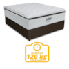 Cama Box Colchão Casal Gazin 138x34 Tower TF Branco Areia