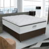 Cama Box Colchão Casal Gazin 138x34 Tower TF Branco Areia
