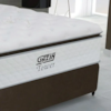 Cama Box Colchão Casal Gazin 138x34 Tower TF Branco Areia