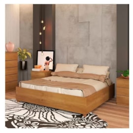 Cama Casal Mônaco Cinamomo