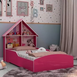 Cama Infantil Casinha Montessoriana Rosa