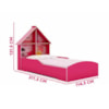 Cama Infantil Casinha Montessoriana Rosa